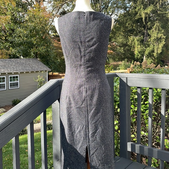 Michael Kors Silk/Wool Tweed Sheath Dress - Picture 6 of 9